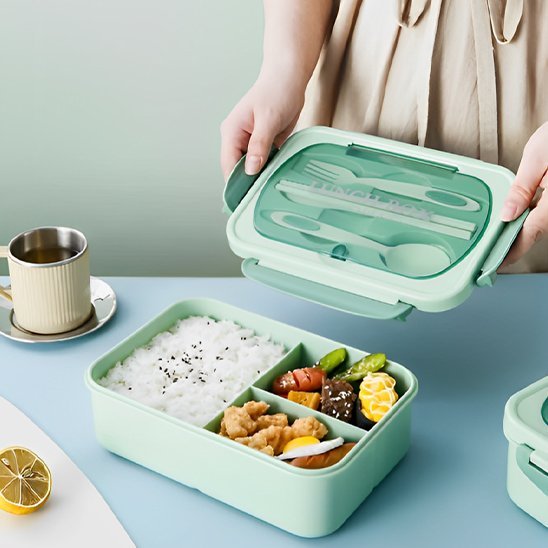 Lunch box | Multi - Compartiments Hermétique - lacuisineadaptee