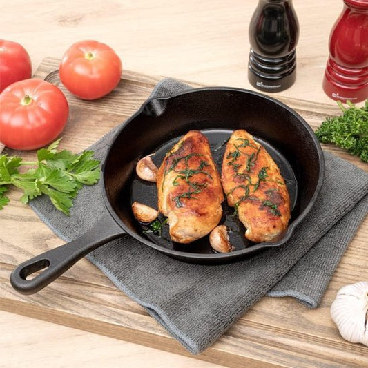 Poêle en fonte | Traditionnelle - lacuisineadaptee